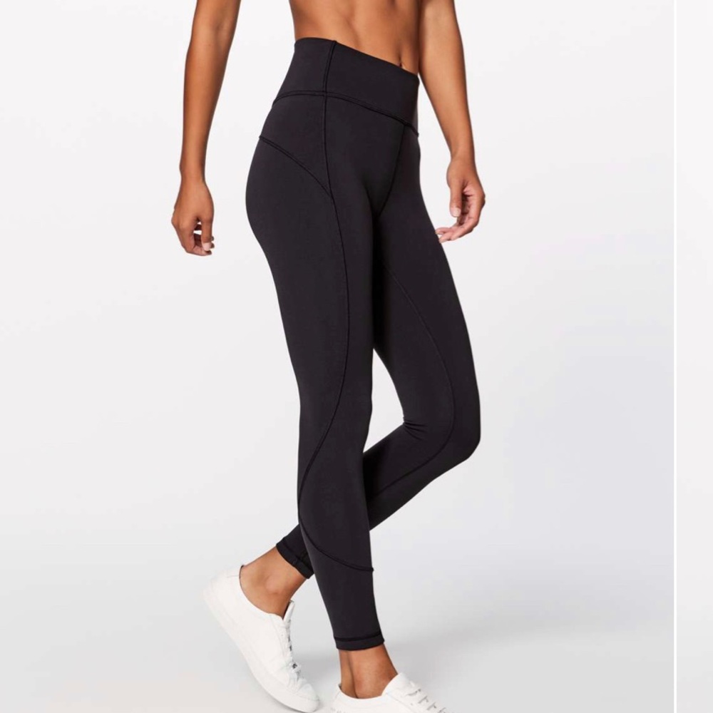 Lululemon In Movement 7/8 Legging - Black Size 4